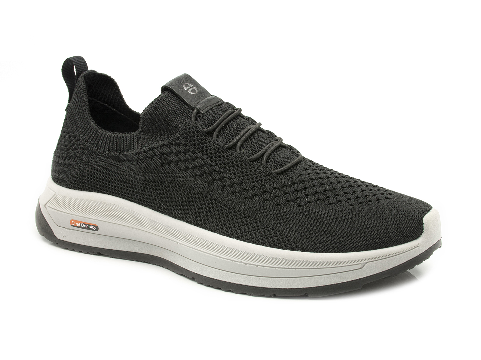 ETR60800-KN00 KNIT PRETO UNIS ETRON PU PRETO/CINZA