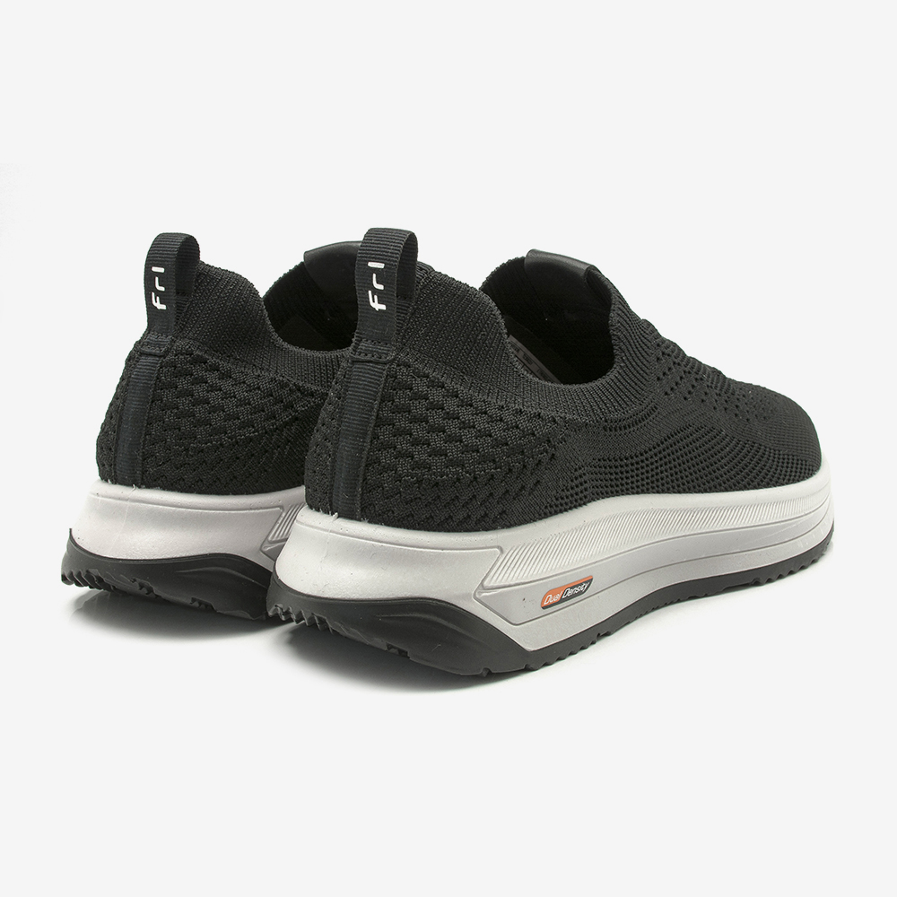 ETR60800-KN00 KNIT PRETO UNIS ETRON PU PRETO/CINZA