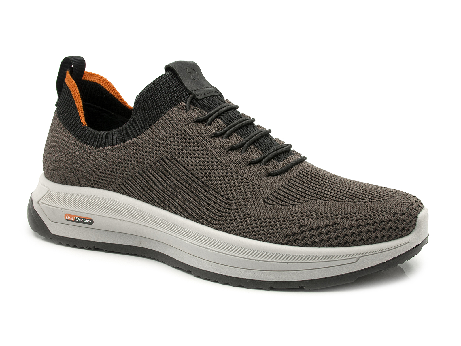 ETR60810-KND80 KNIT JAGUAR/PRETO/LARANJA UNIS ETRON PU PRETO/CINZA
