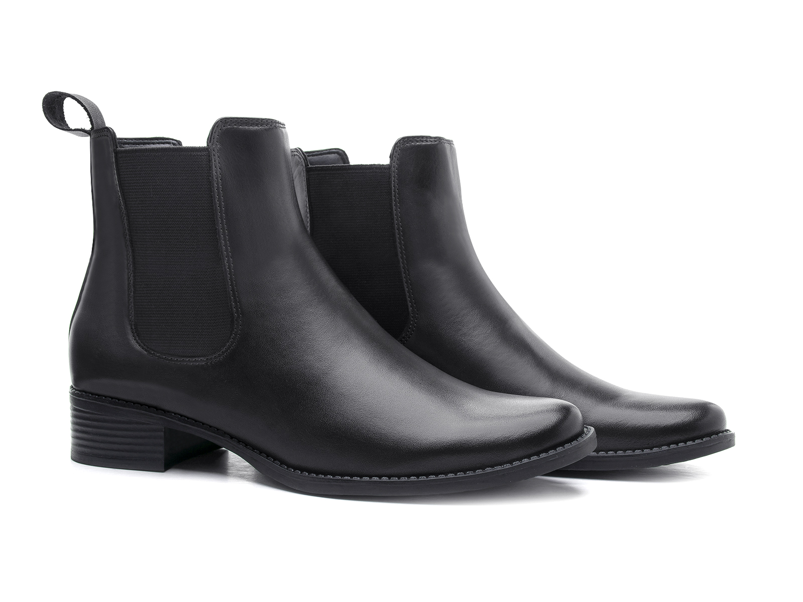 ES06-1SF00 SOFT CROMO PRETO SOLA BOTA ESTRELA PRETO