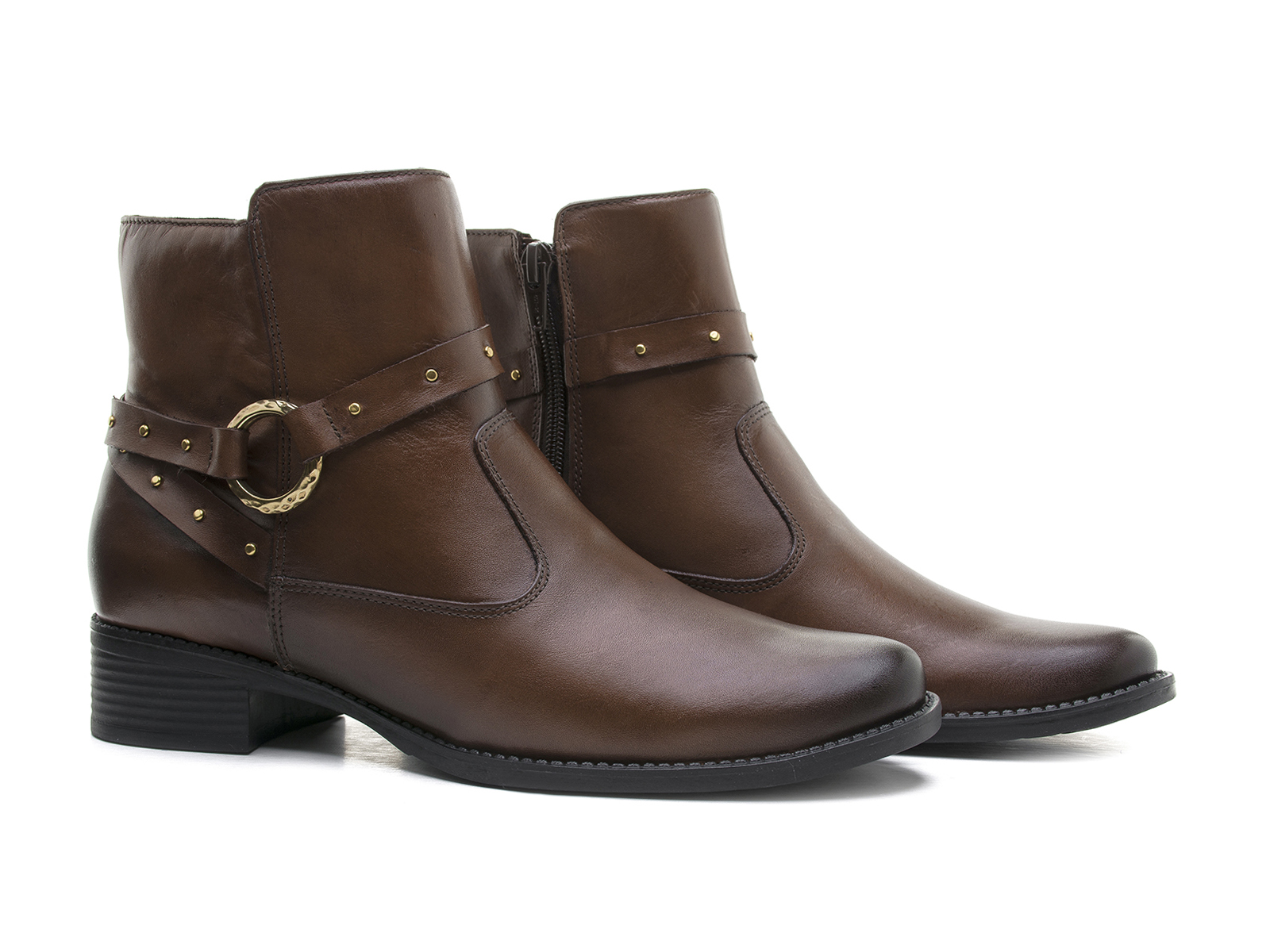 ES25-1SF49U SOFT CROMO WHISKY SOLA BOTA ESTRELA PRETO